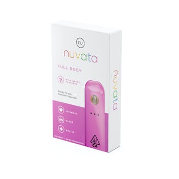 Nuvata Full Body Wild Grape Disposable Cart .5g